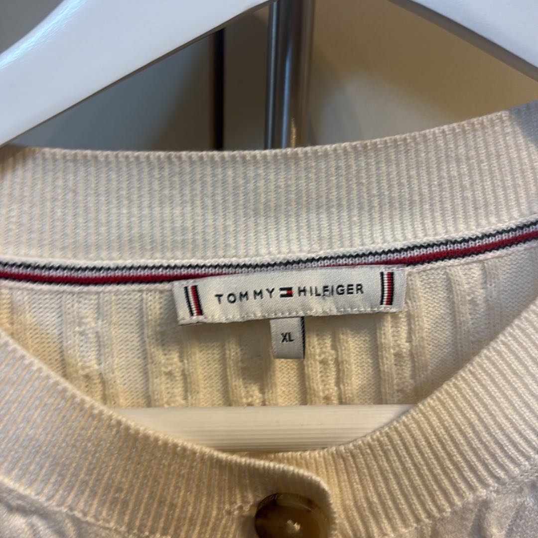 Tommy Hilfiger Krem Hırka — görsel 3/5