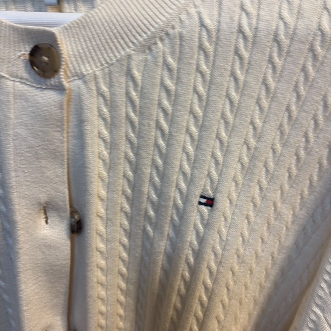 Tommy Hilfiger Krem Hırka — görsel 2/5
