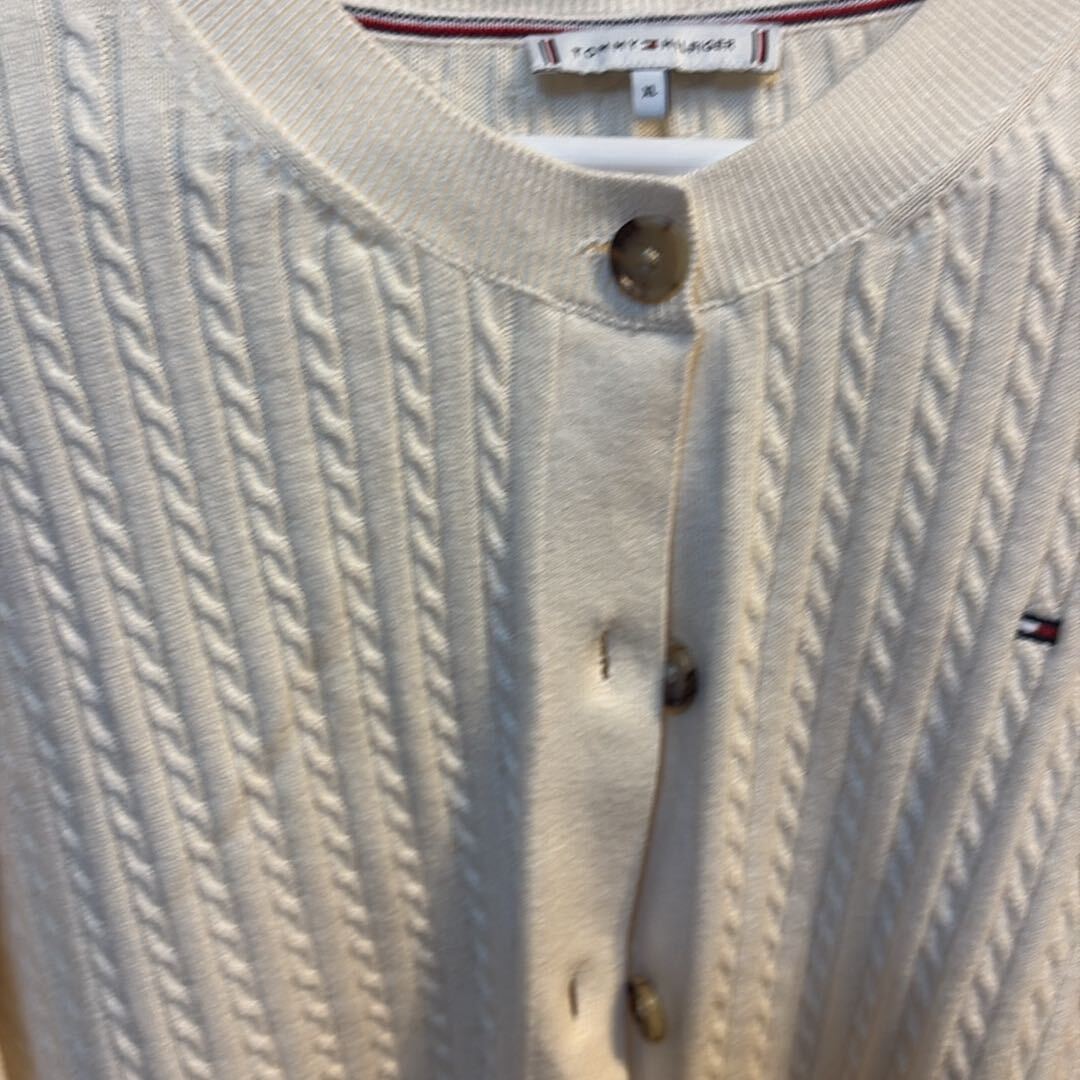Tommy Hilfiger Krem Hırka — görsel 4/5