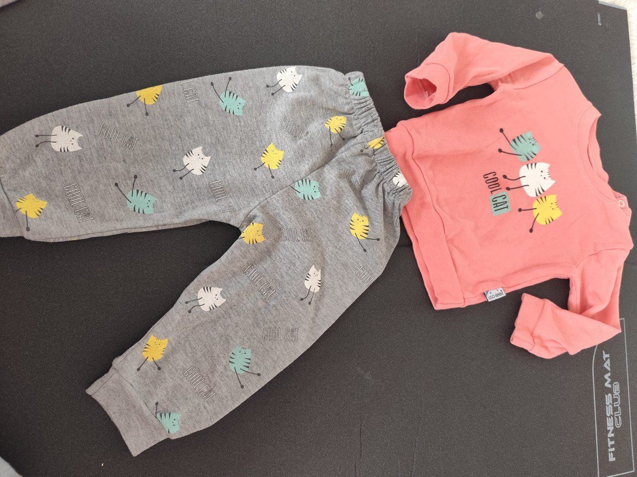 Pembe Chic Cat Sweatshirt Ve 12-18 Ay — görsel 2/3