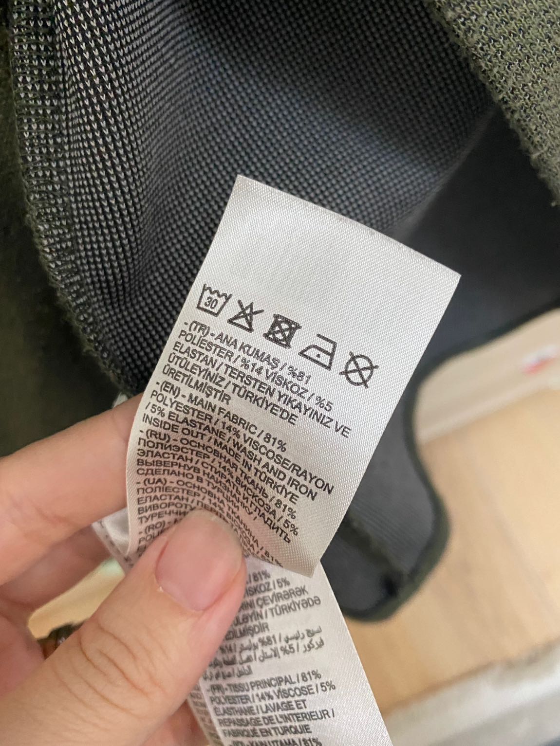 LC Waikiki Haki Gömlek Pantolon Takım — görsel 9/9