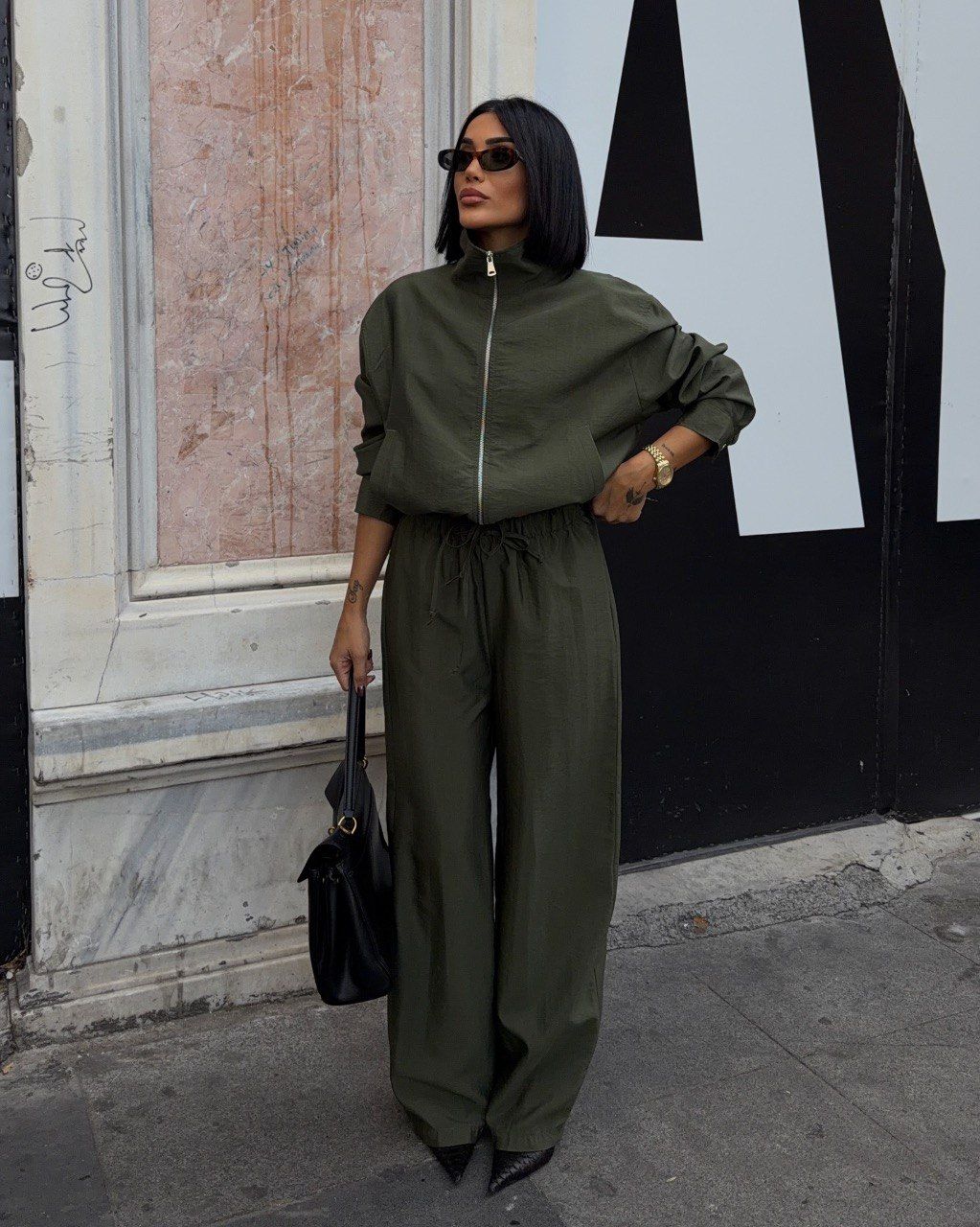 Zara Model Fermuarlı Paraşüt Takım M — görsel 13/16