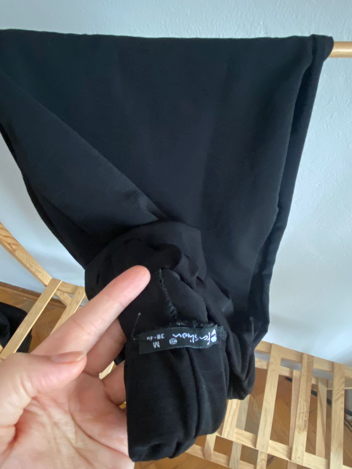 Siyah Gömlek Tunik — görsel 4/5