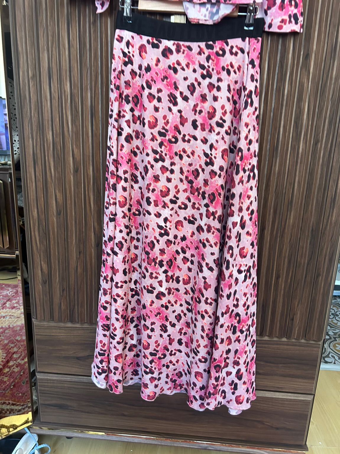 Zara Pembe Desenli Uzun İkili Takım — görsel 3/5