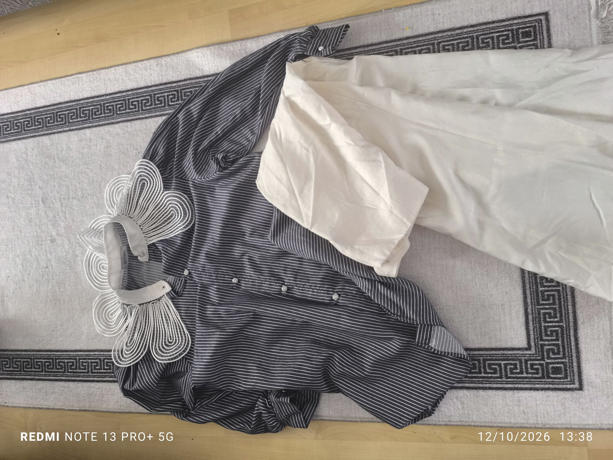 Çizgili Tunik ve pantolon — görsel 2/3