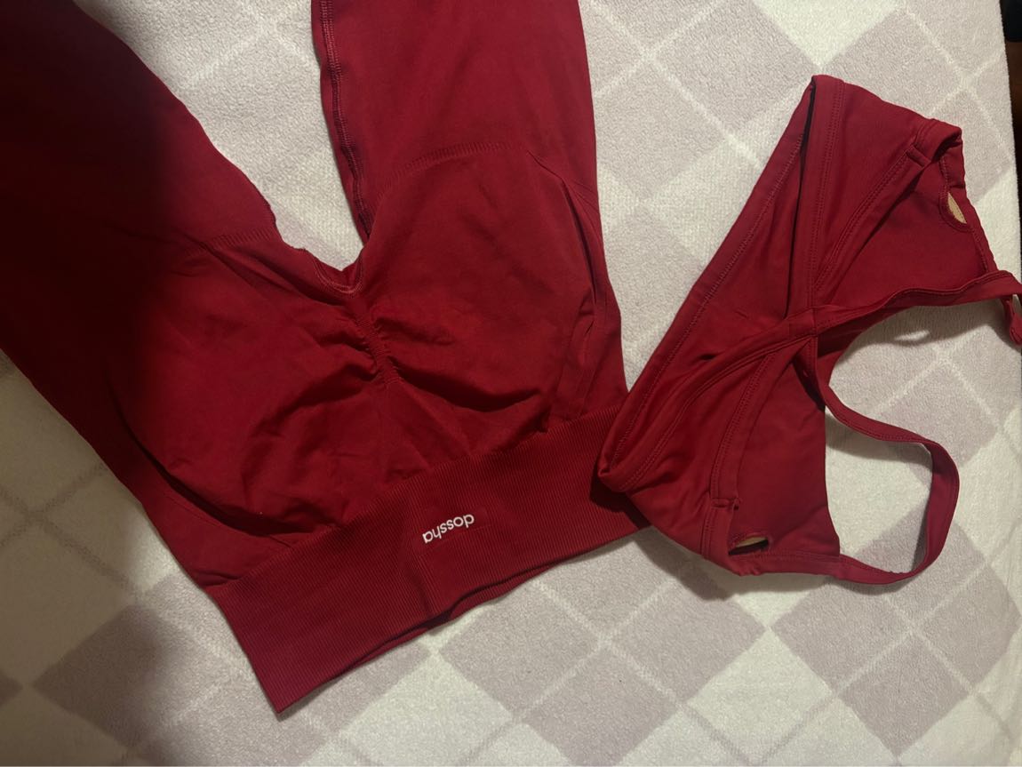 Dossha it girl tayt spor sütyeni seti — görsel 3/4