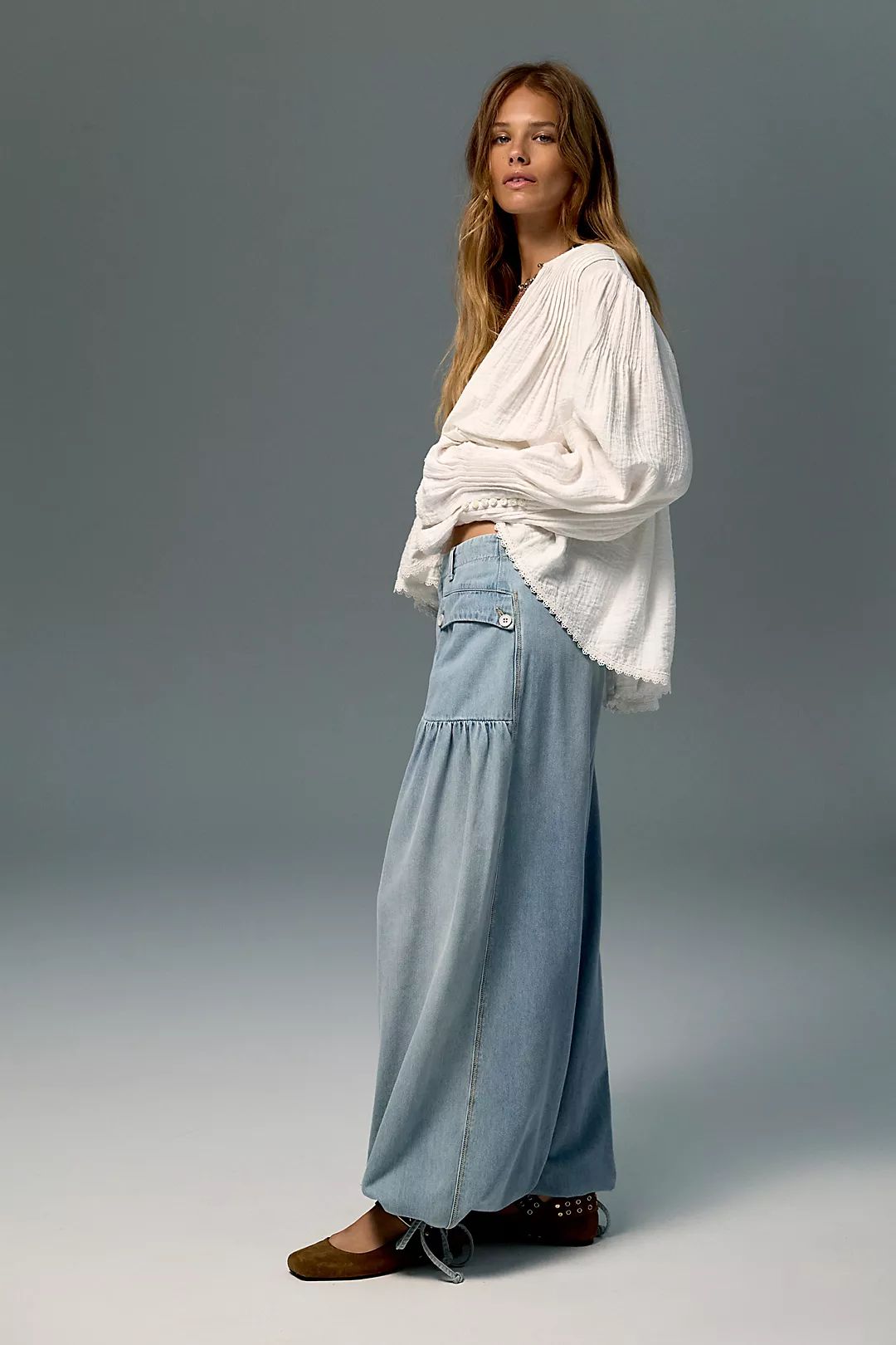 Free People Lotus Pantolon — görsel 2/4
