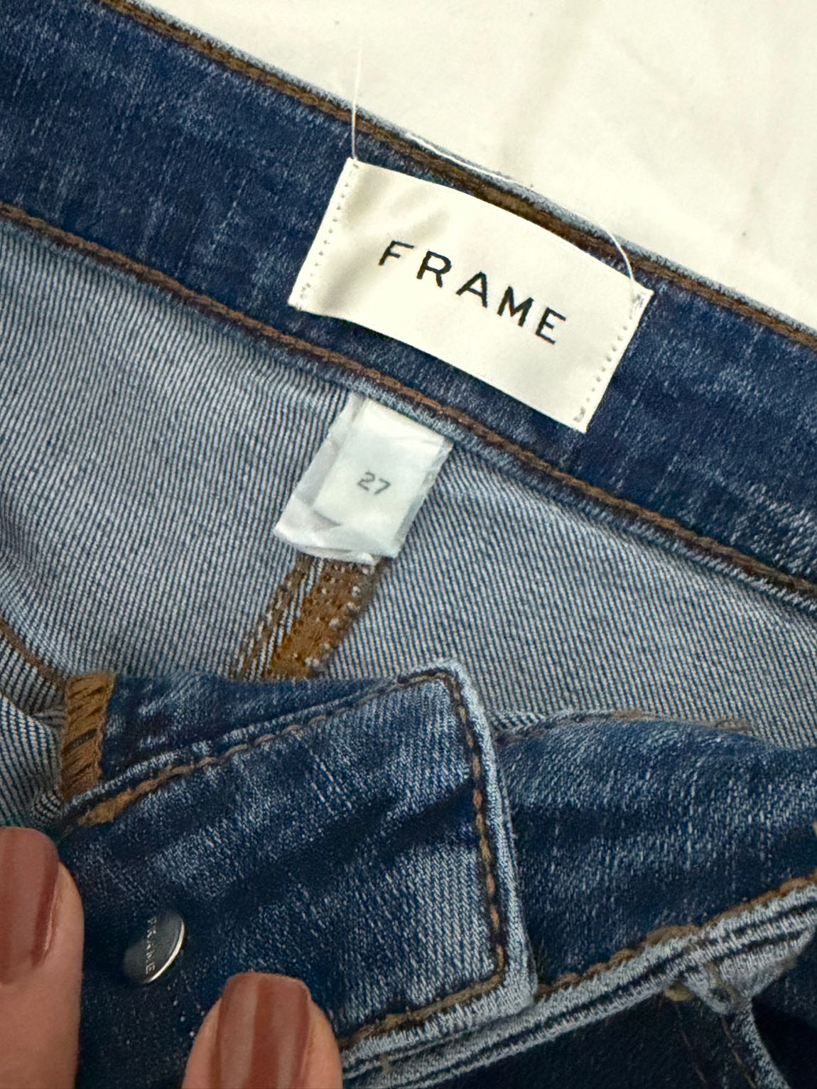 Frame The Reboot Crop Jeans 🌼 — görsel 7/9