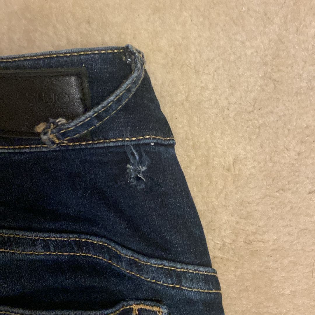 Liu Jo milano Koyu Mavi Jean Pantolon — görsel 8/8