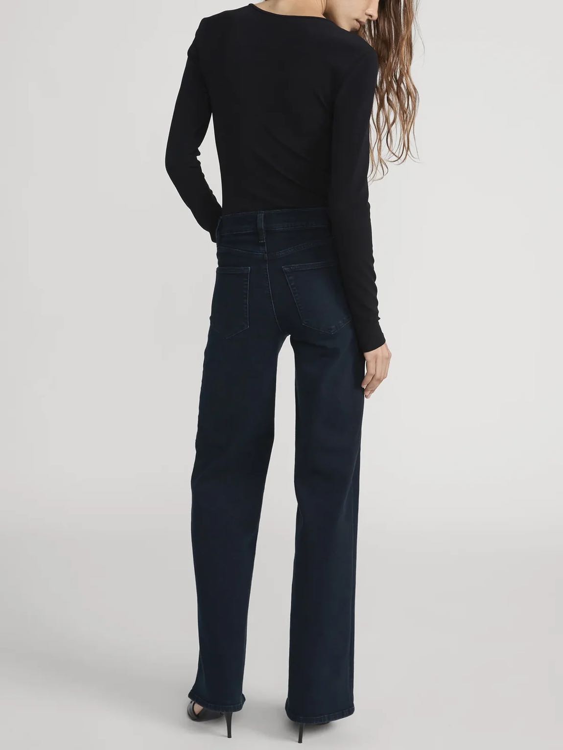Frame Le Slim Palazzo Jean 💙 — görsel 3/9