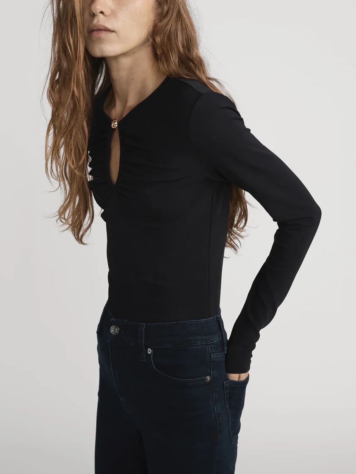 Frame Le Slim Palazzo Jean 💙 — görsel 5/9