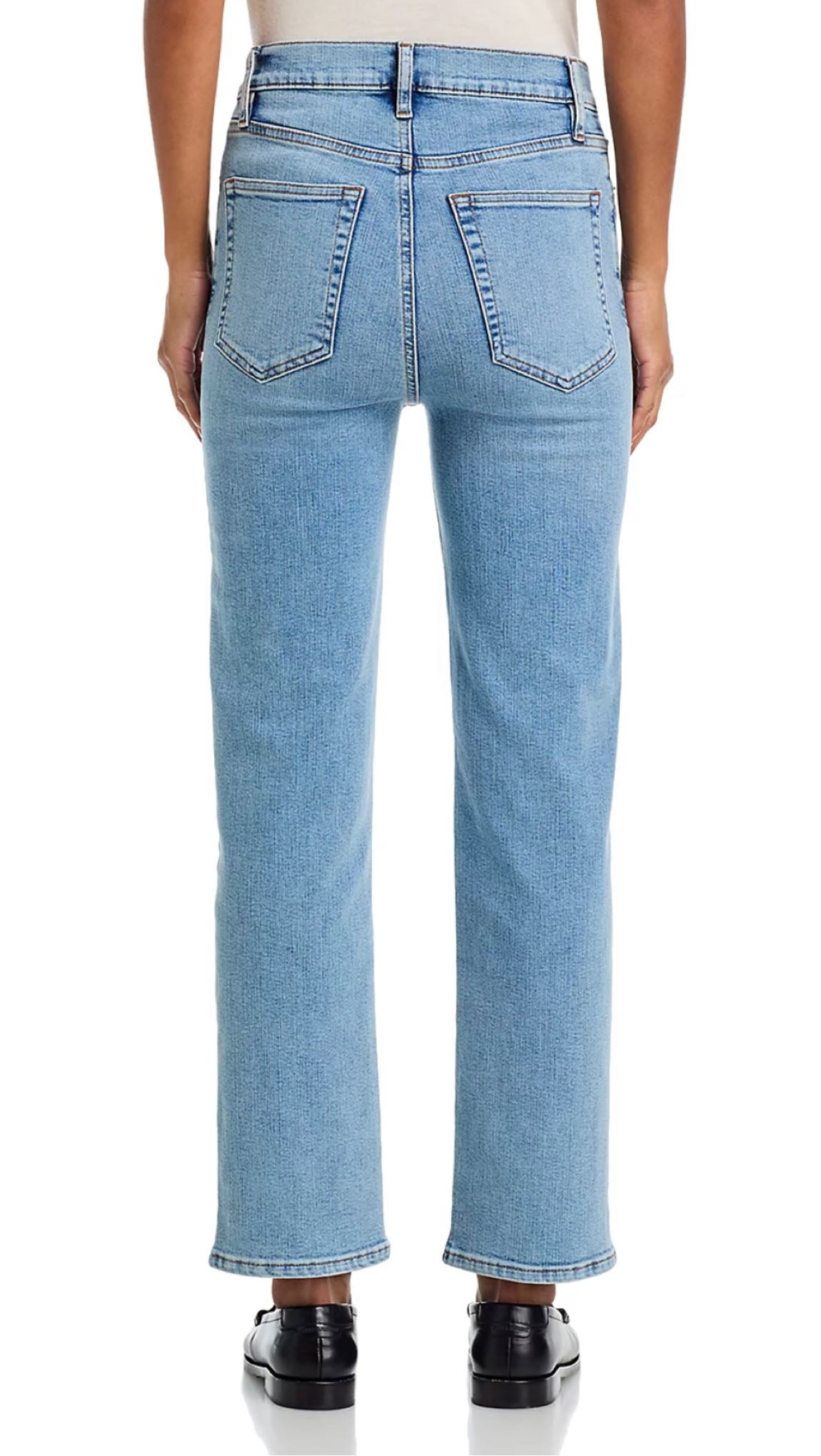 Frame Denim Le Sleek Straight Jeans 🩵 — görsel 3/11