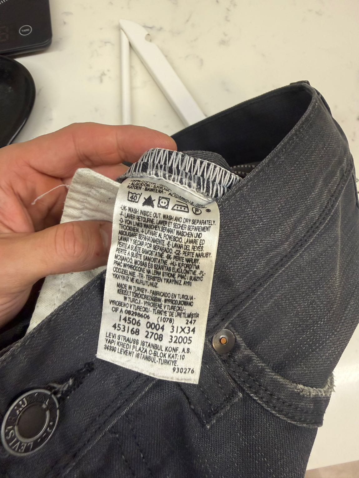 Levi's 506 STANDART JEAN KOT PANTOLON 31 — görsel 7/7