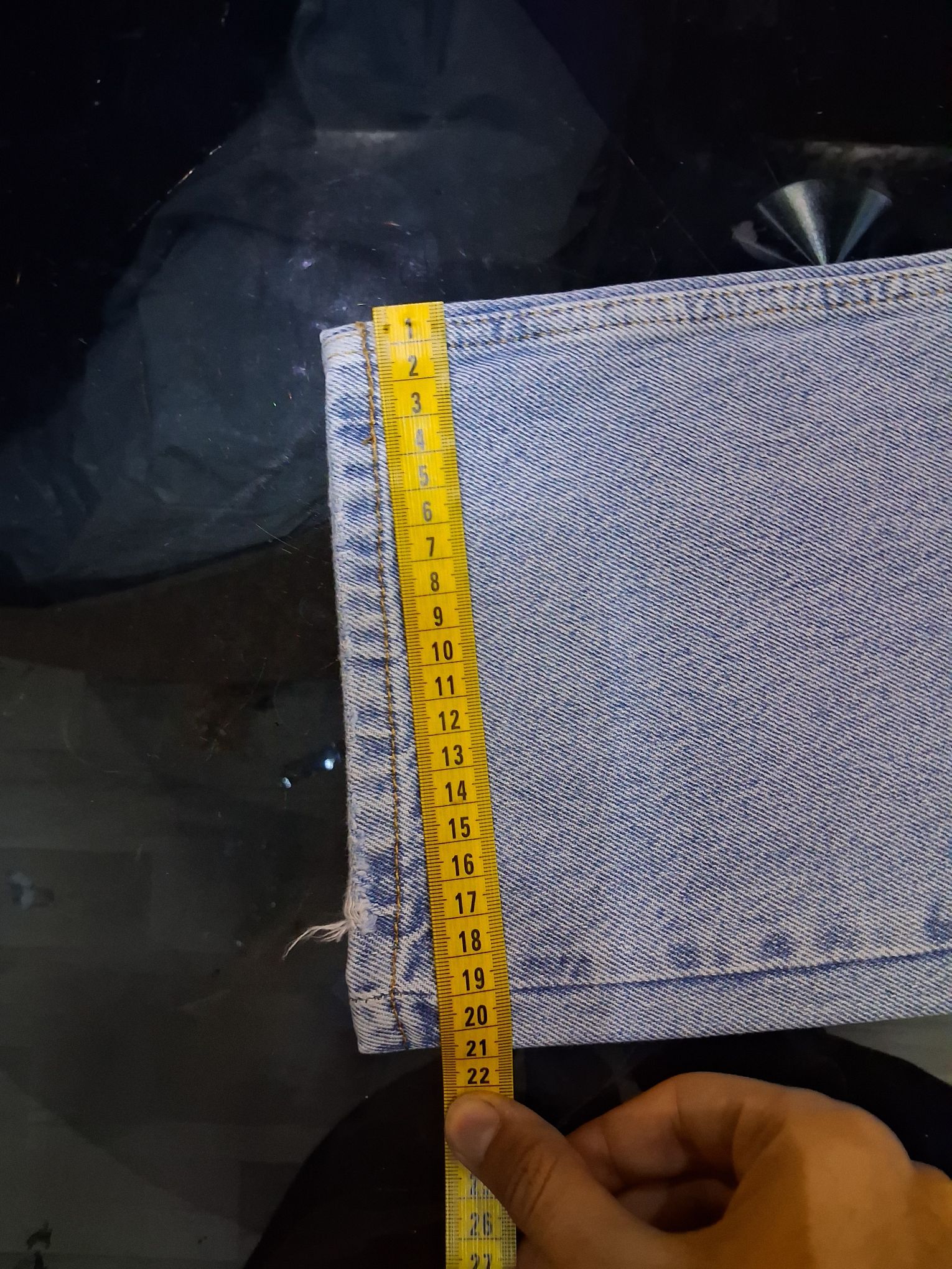 Erkek Baggu Açık Mavi Kot Pantolon — görsel 5/11