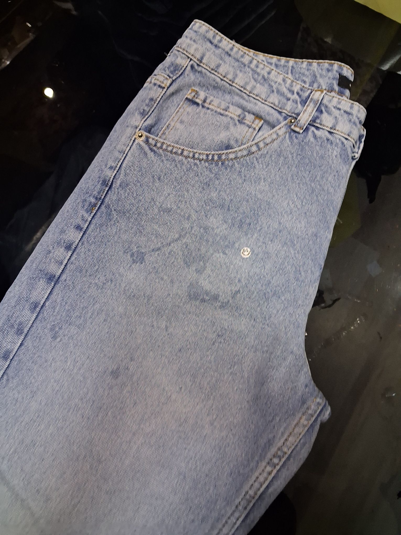 Erkek Baggu Açık Mavi Kot Pantolon — görsel 2/11