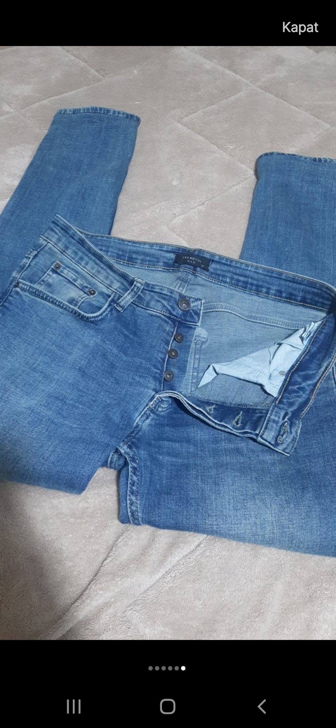 Erkek kot pantolon — görsel 6/7