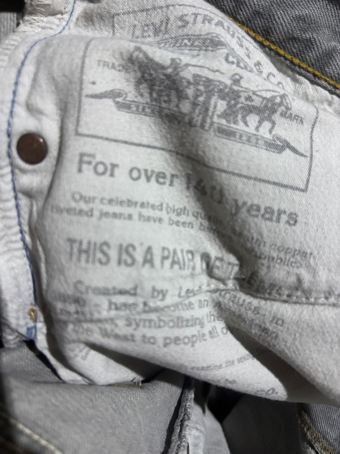 Levi’s 508 90s bootcut vintage — görsel 7/7