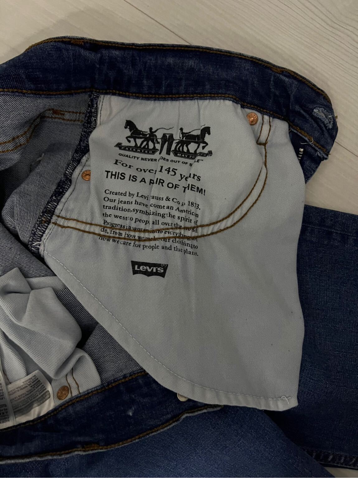Levi's Mavi Jean Pantolon — görsel 3/4