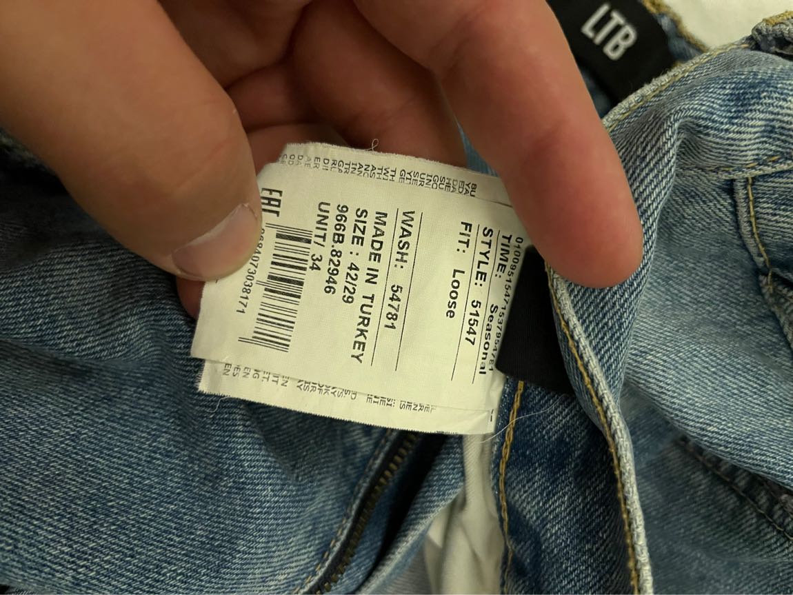 Açık Mavi Kot Pantolon — görsel 6/6