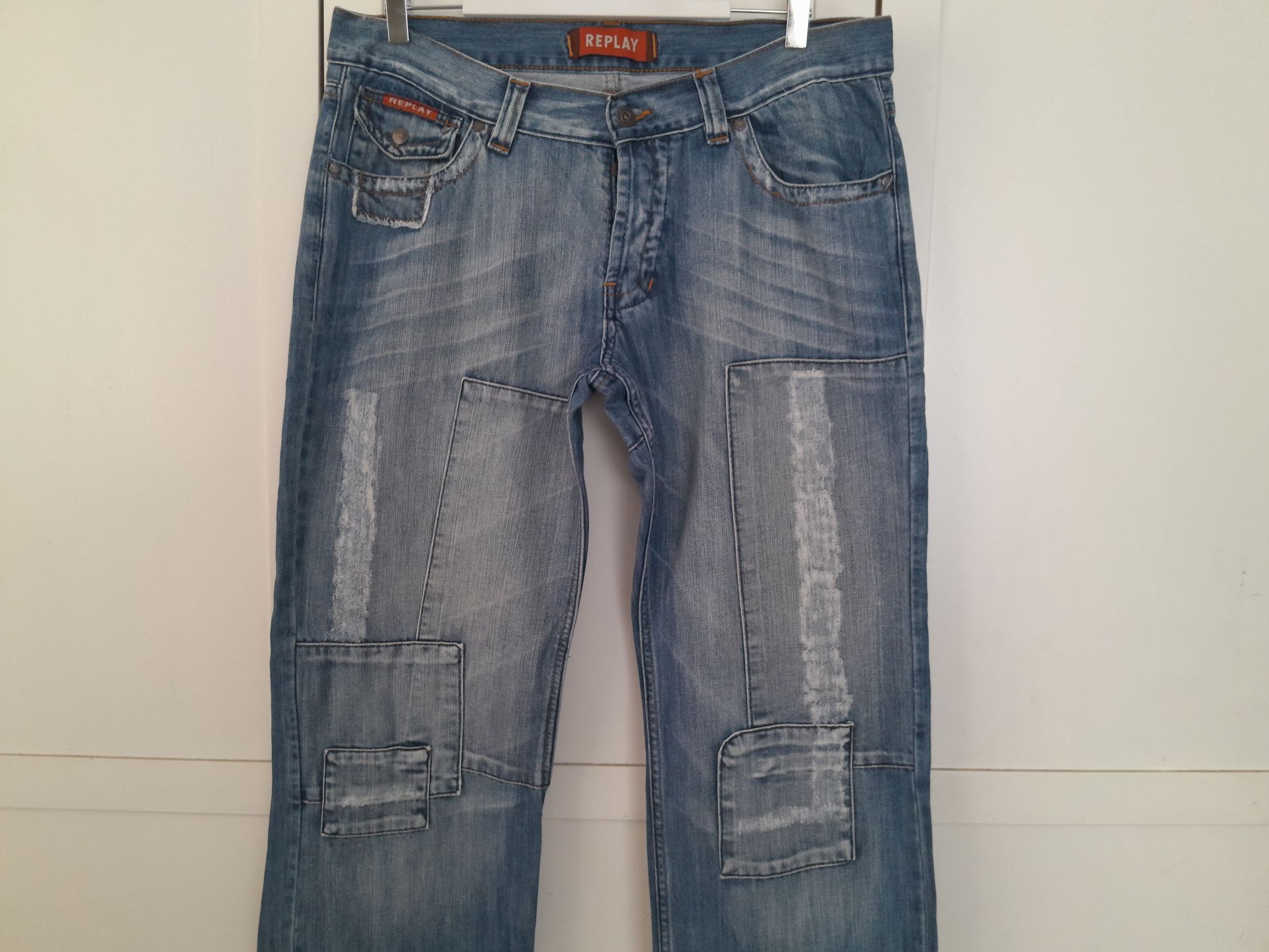 Replay Vintage Y2K Jean Pantolon 34 Bede — görsel 4/12