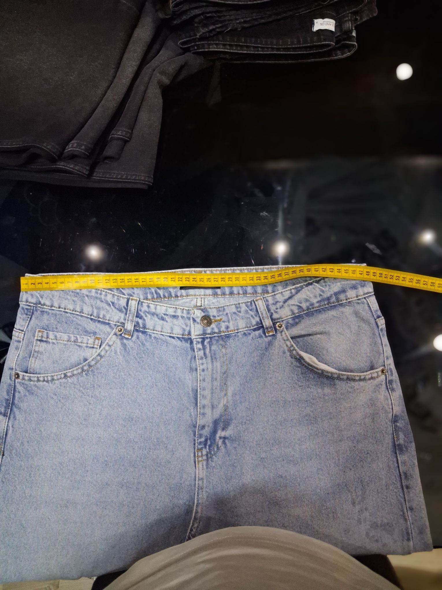 Erkek Baggy Açık Mavi Kot Pantolon — görsel 4/12
