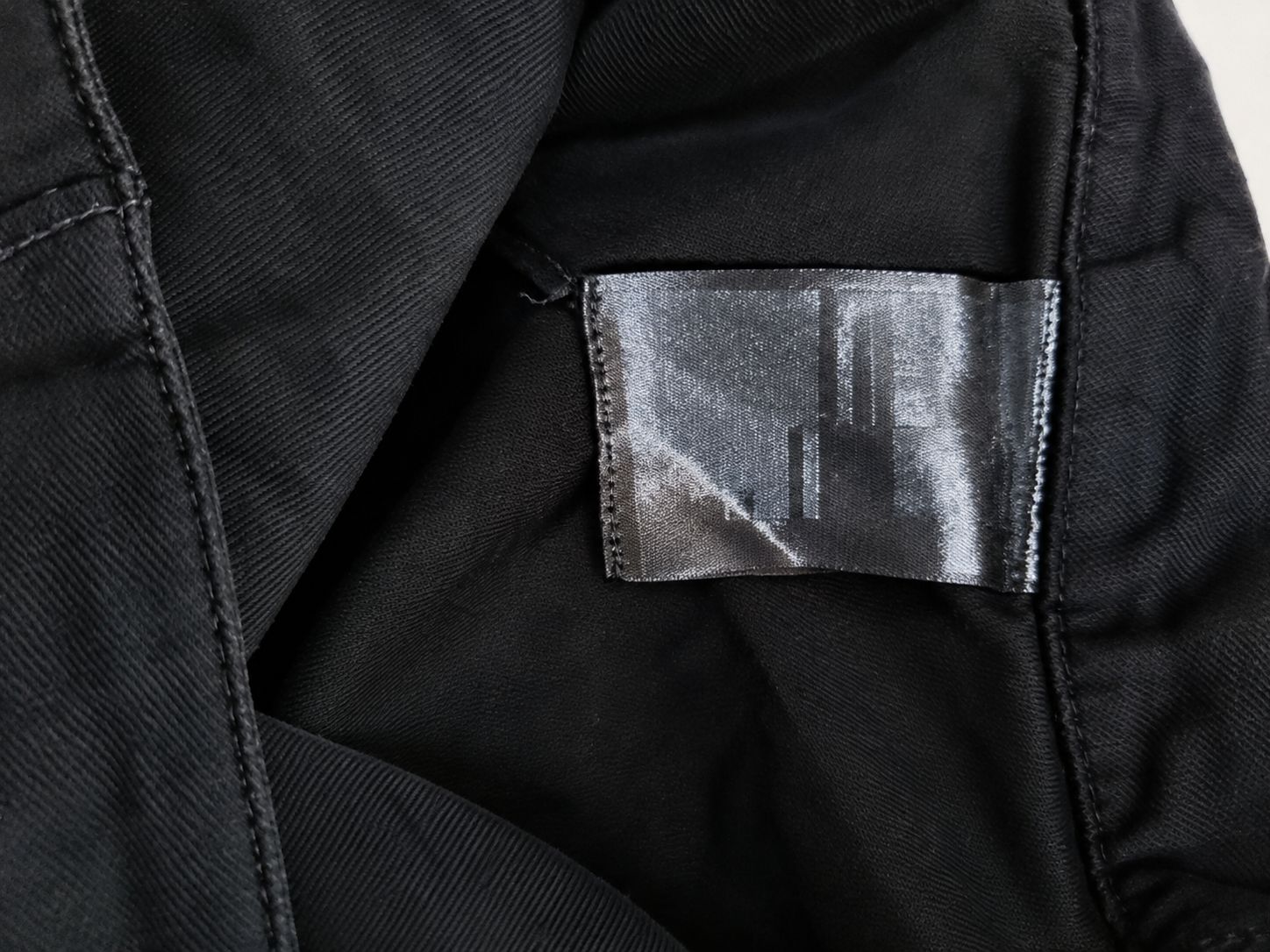Siyah Erkek Jean Kot Pantolon W32 L 32 — görsel 3/4
