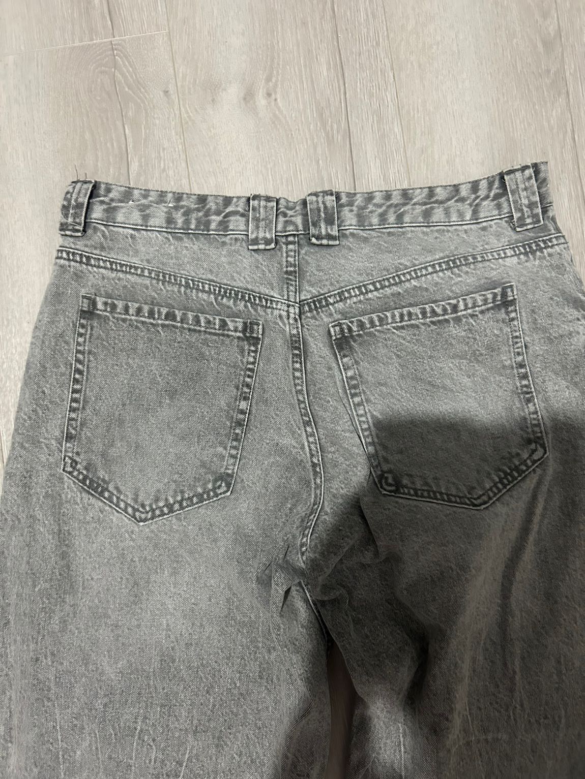 Bershka Gri Jean Pantolon — görsel 12/19
