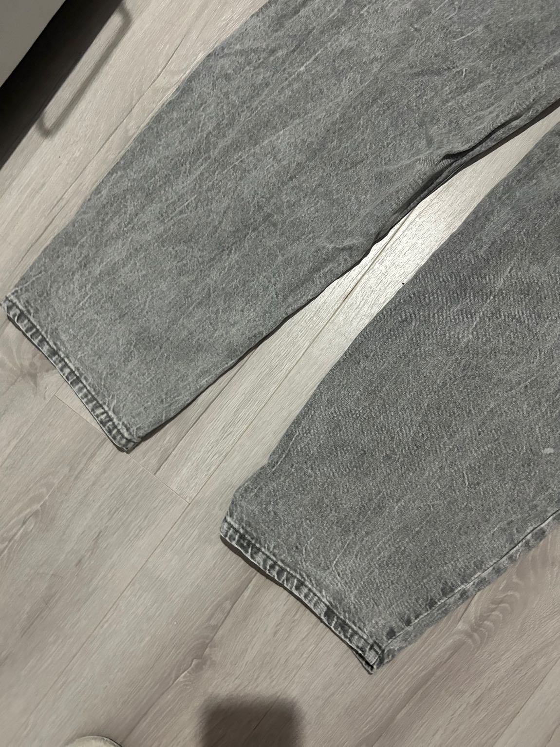 Bershka Gri Jean Pantolon — görsel 19/19