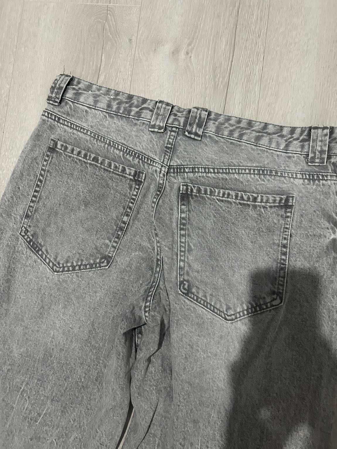 Bershka Gri Jean Pantolon — görsel 11/19