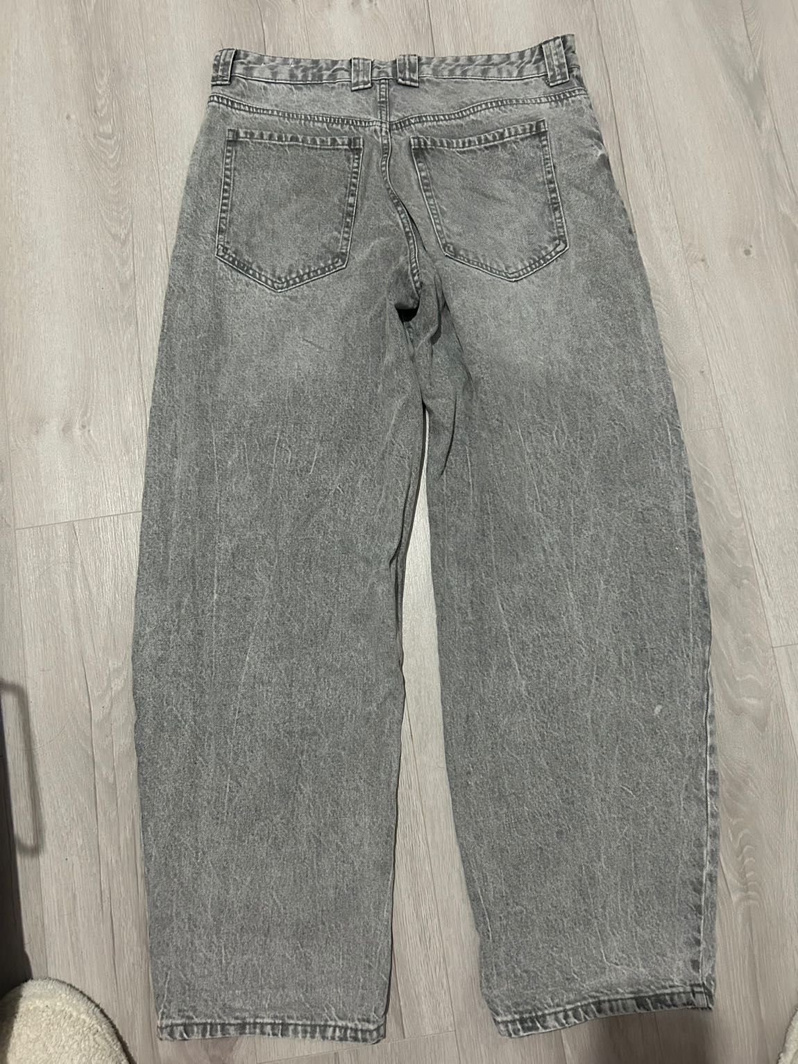 Bershka Gri Jean Pantolon — görsel 10/19