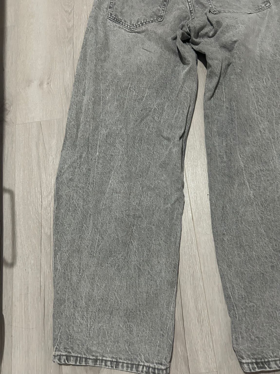 Bershka Gri Jean Pantolon — görsel 15/19