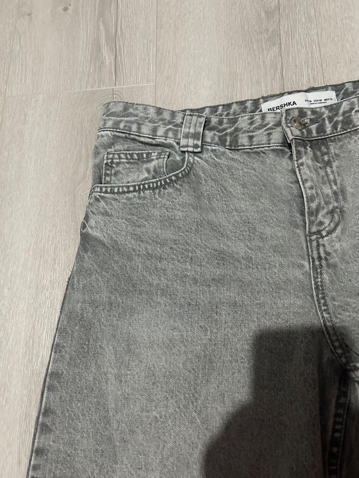 Bershka Gri Jean Pantolon — görsel 6/19