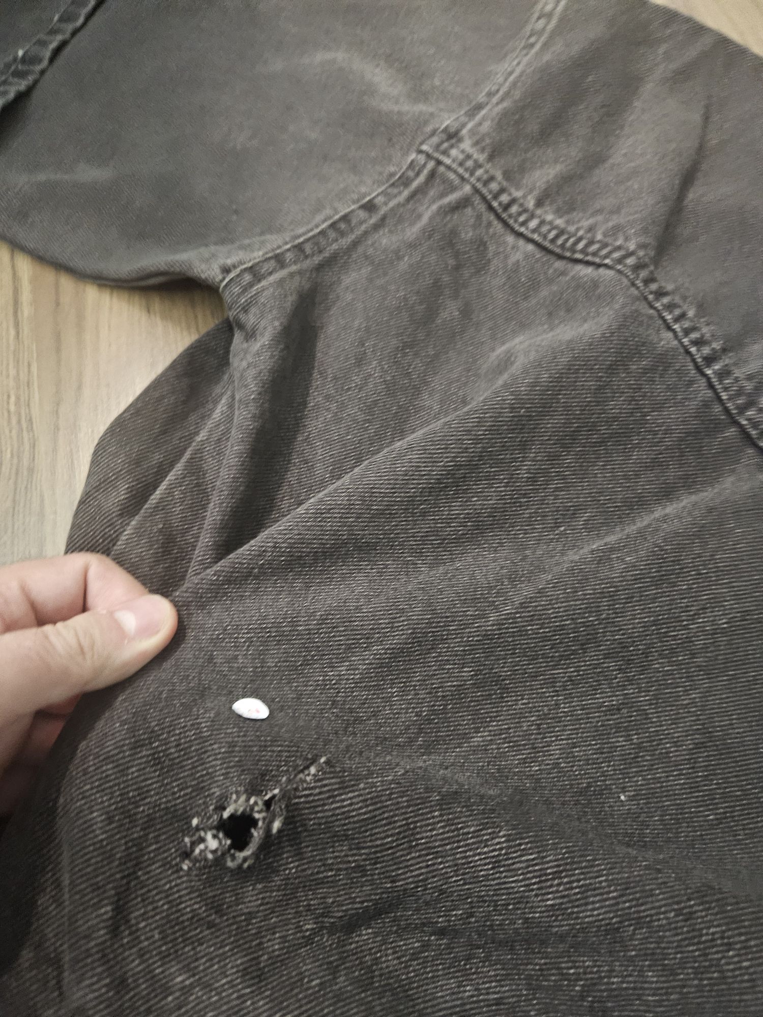 Denim kot uzun tulum pantolon — görsel 7/12