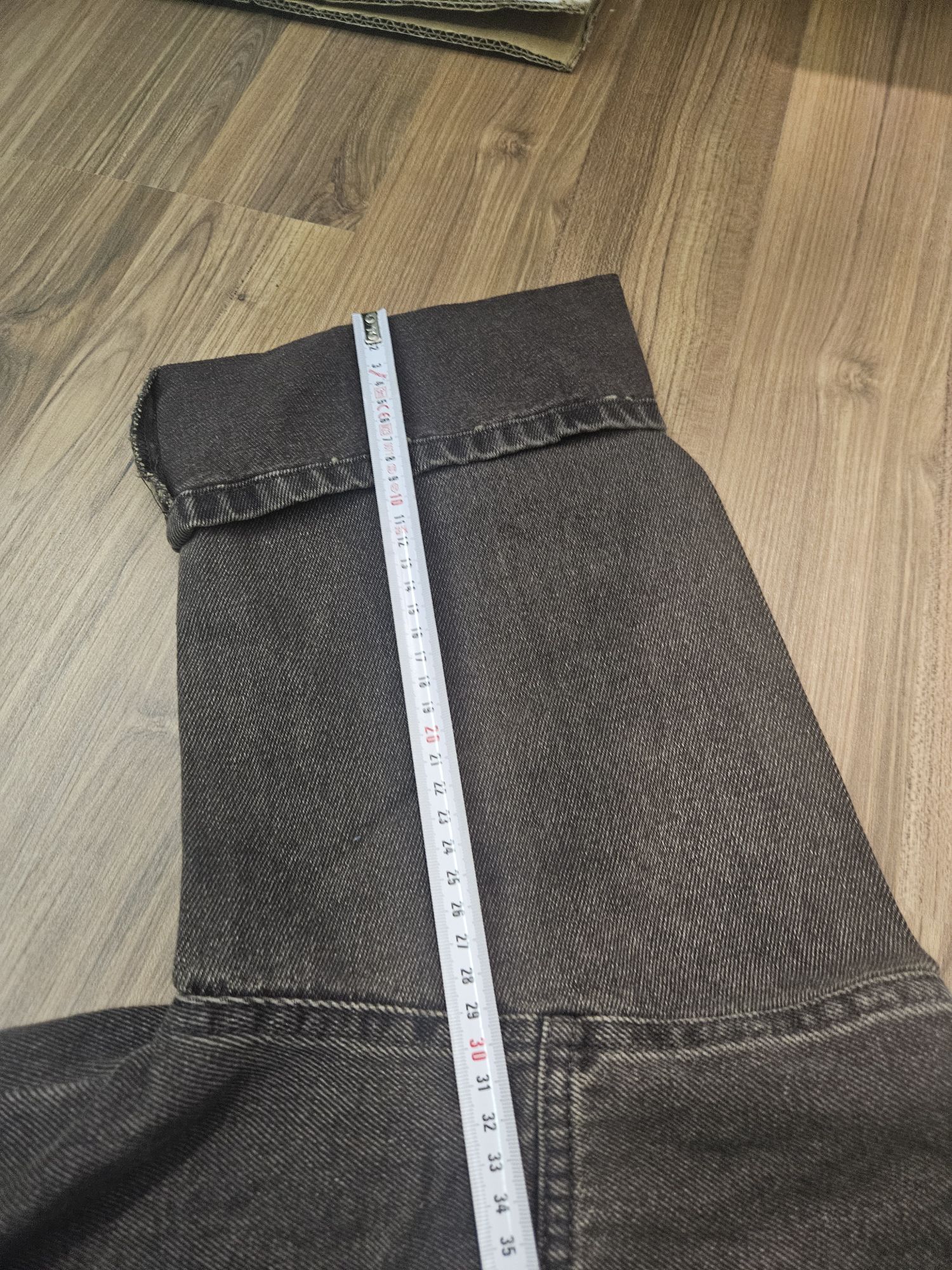 Denim kot uzun tulum pantolon — görsel 12/12