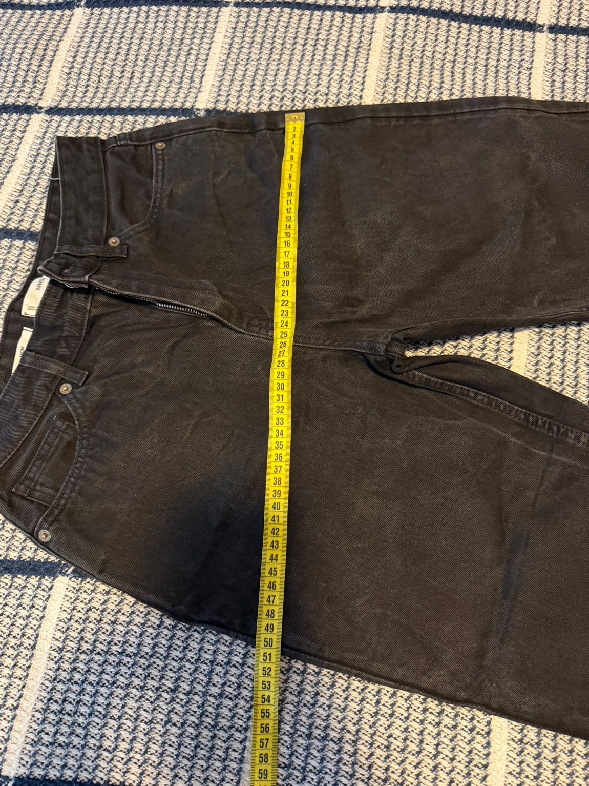 Mango Siyah Mom Jean Pantolon — görsel 3/4