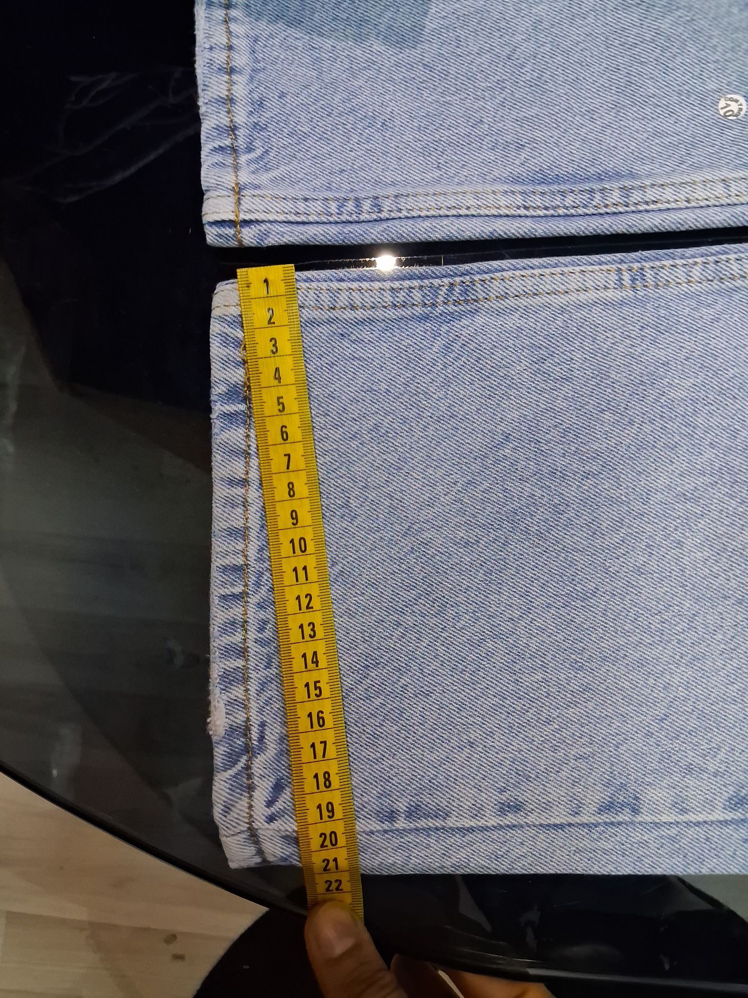 Erkek Baggy Açık Mavi Kot Pantolon — görsel 5/11