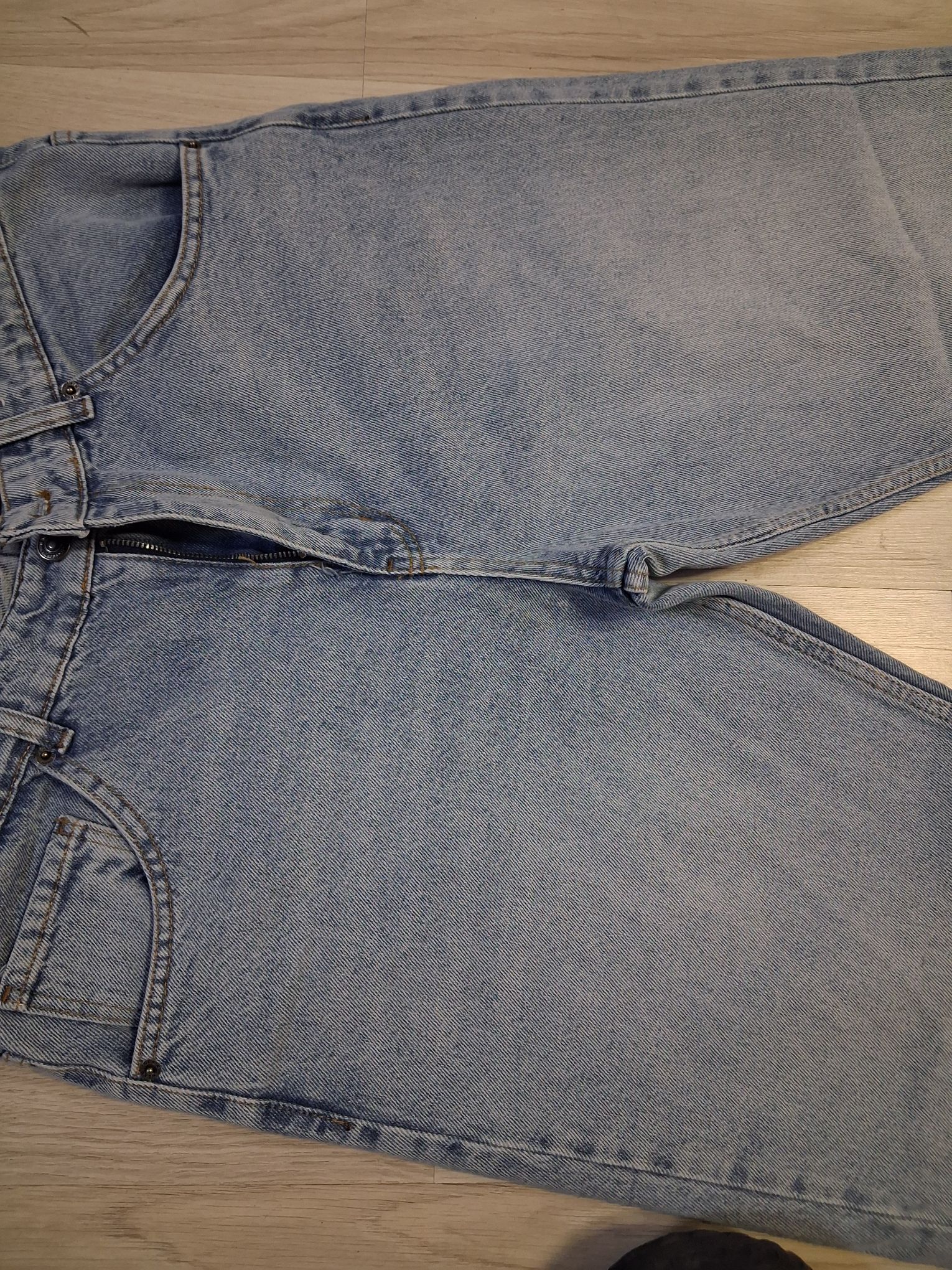 Erkek Baggy Açık Mavi Kot Pantolon — görsel 8/11