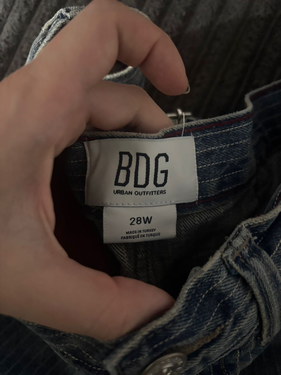 BDG Vintage Çizgili Pantalon — görsel 9/10