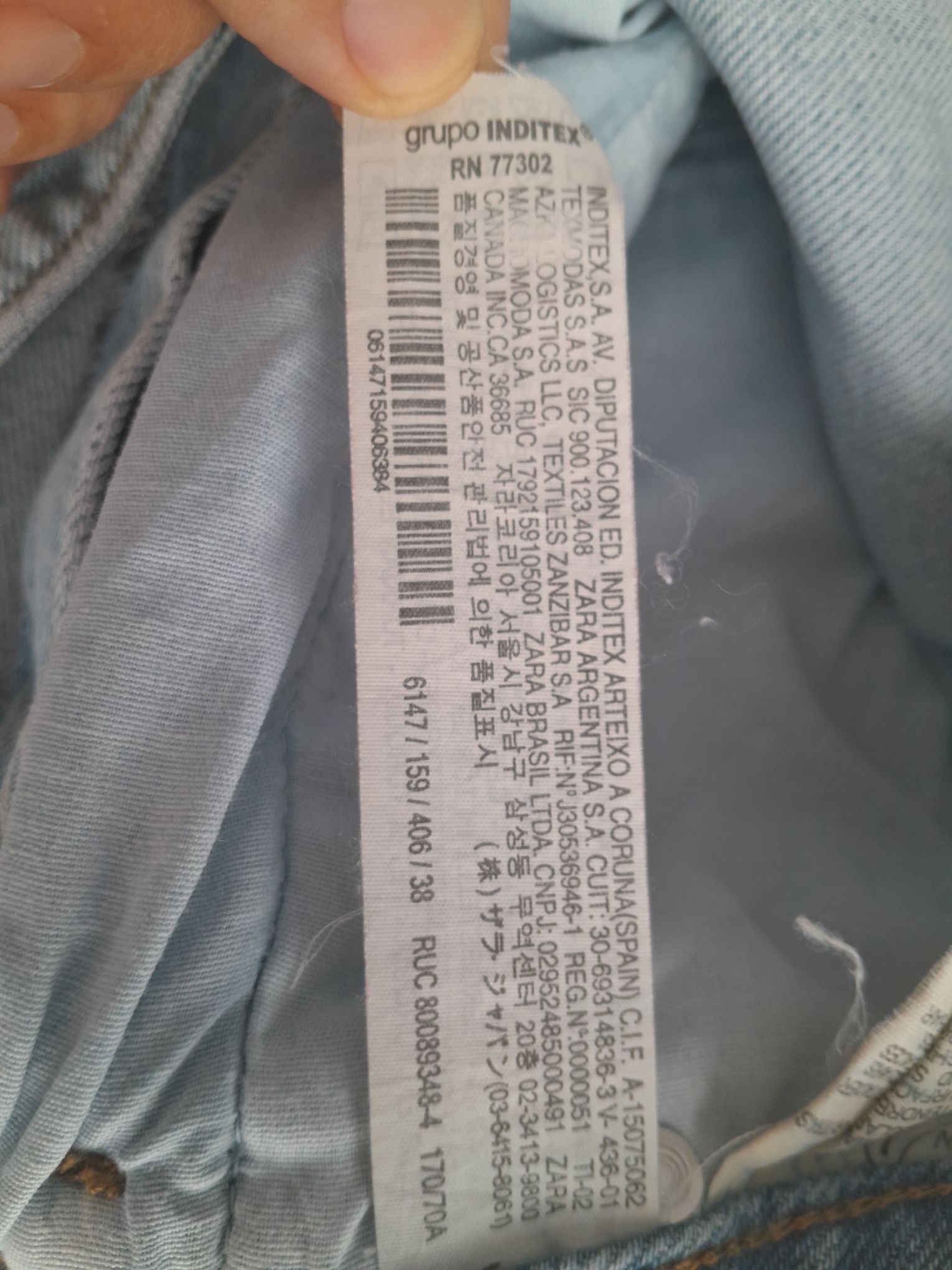 Zara Yüksek Bel Balon Fit Jean Pantolon — görsel 9/9