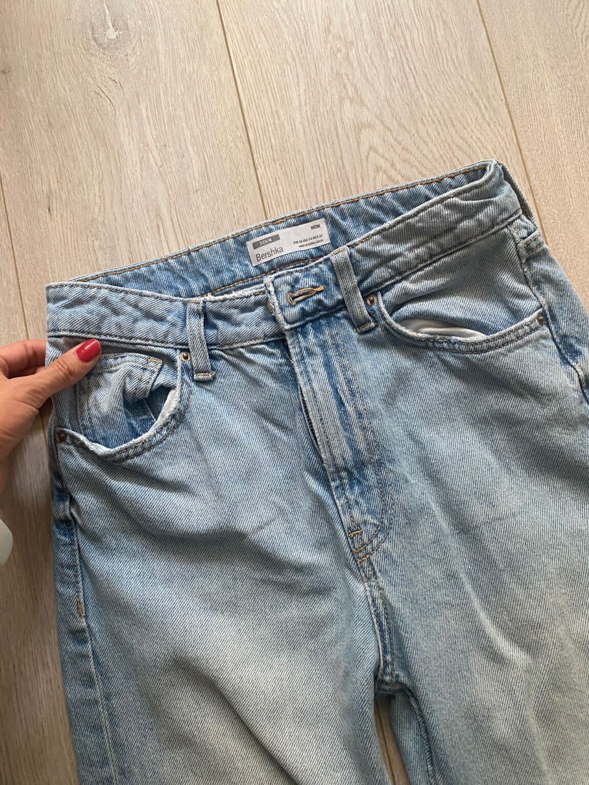 Bershka Mom Jean Pantolon — görsel 2/8