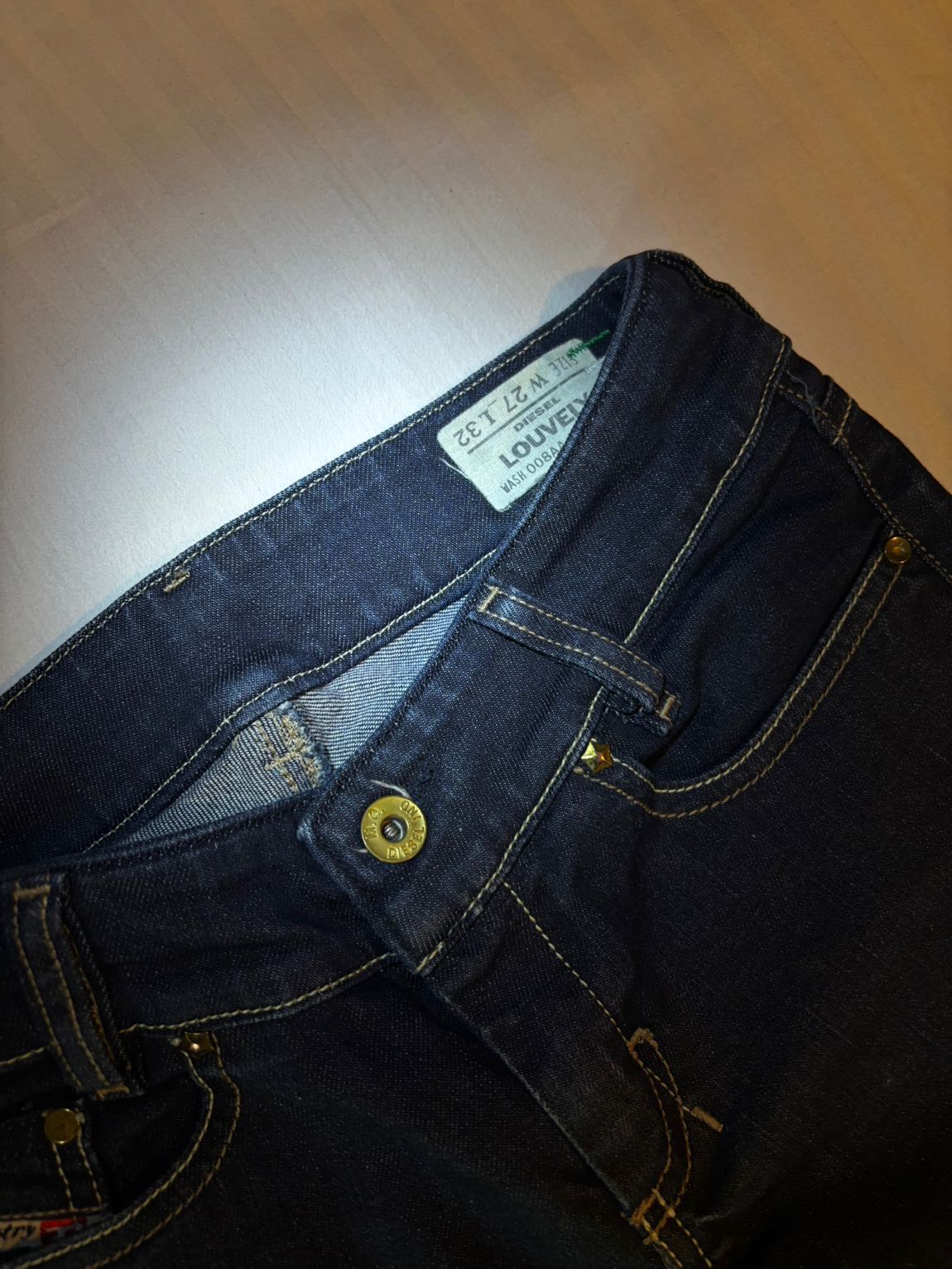 Vintage Diesel Düşük bel cunty y2k jeans — görsel 5/11