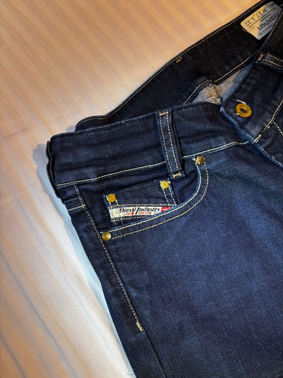 Vintage Diesel Düşük bel cunty y2k jeans — görsel 8/11