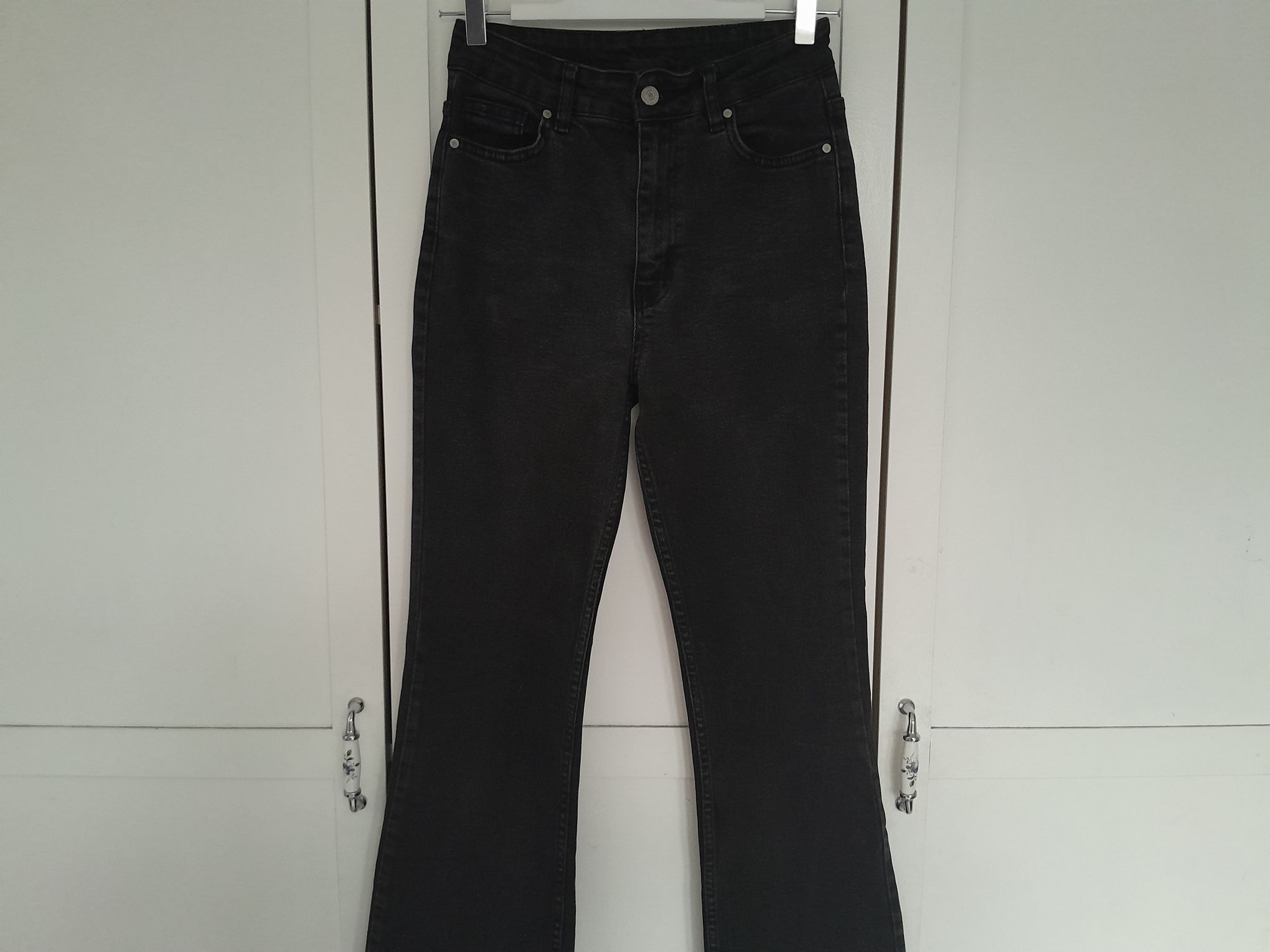 Yüksek Bel Bootcut Likralı Jean Pantolon — görsel 4/8