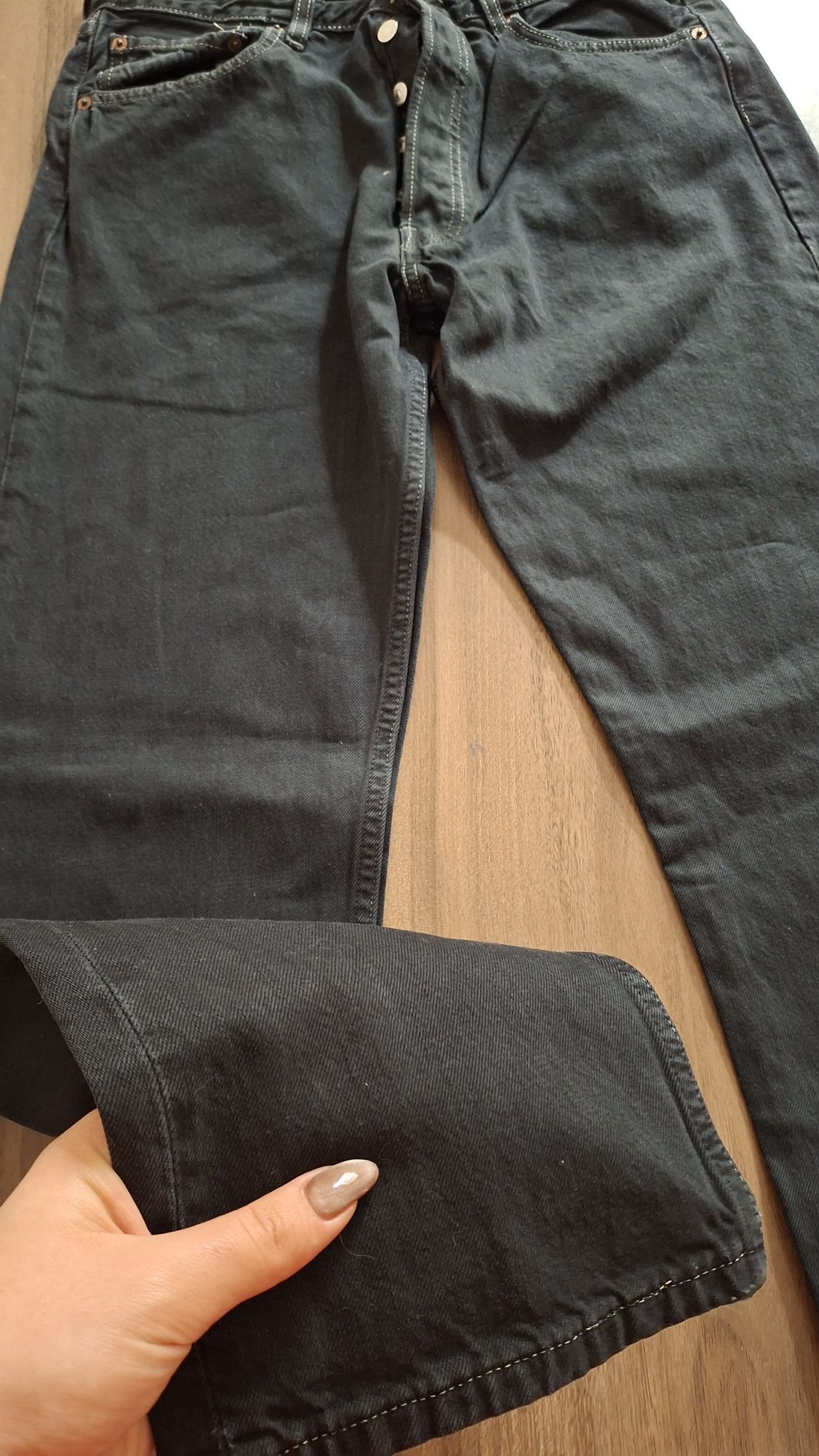 Levis 501 Straight Kadın Vintage Jean — görsel 3/4