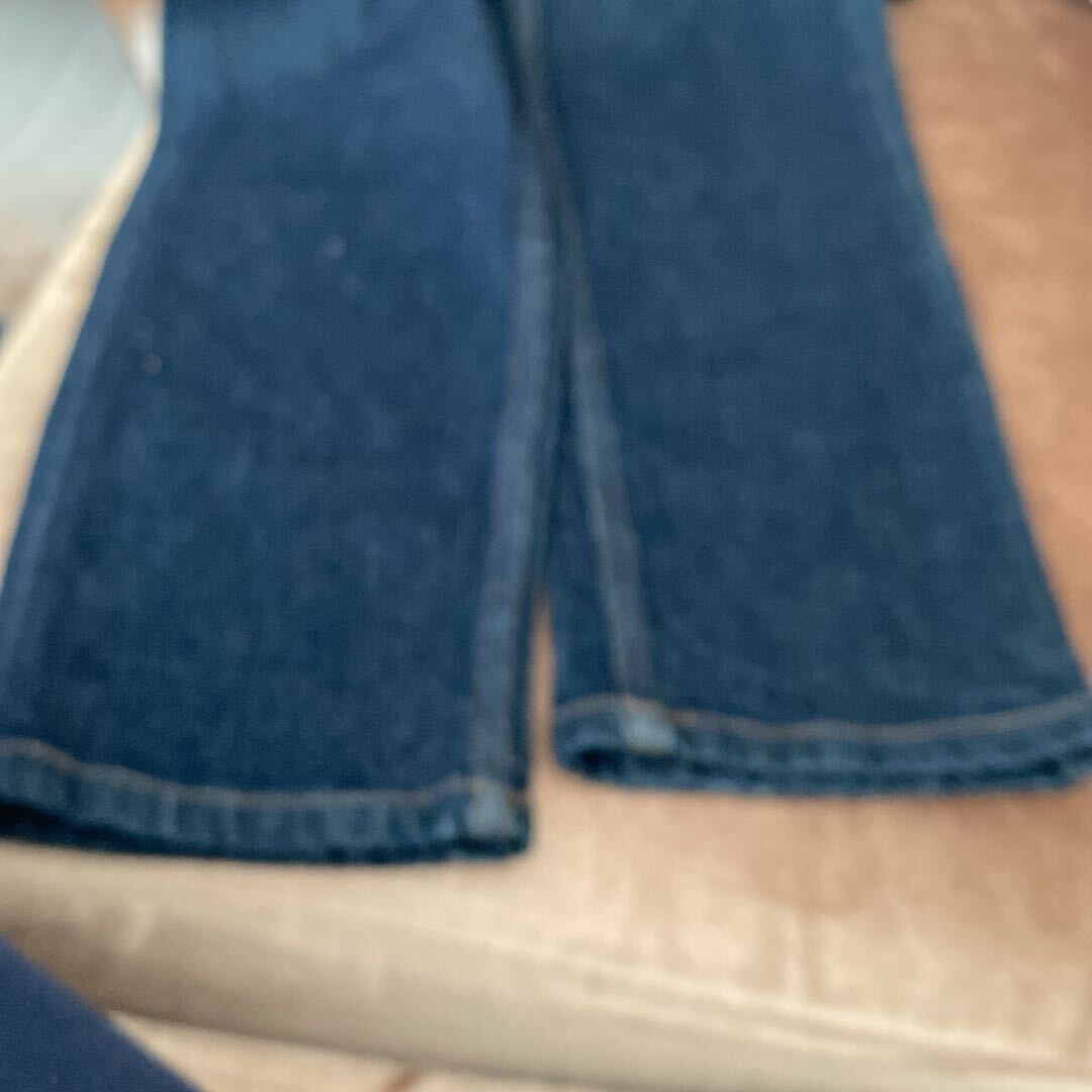 Massimo dutti kad Lacivert Jean Pantolon — görsel 10/10