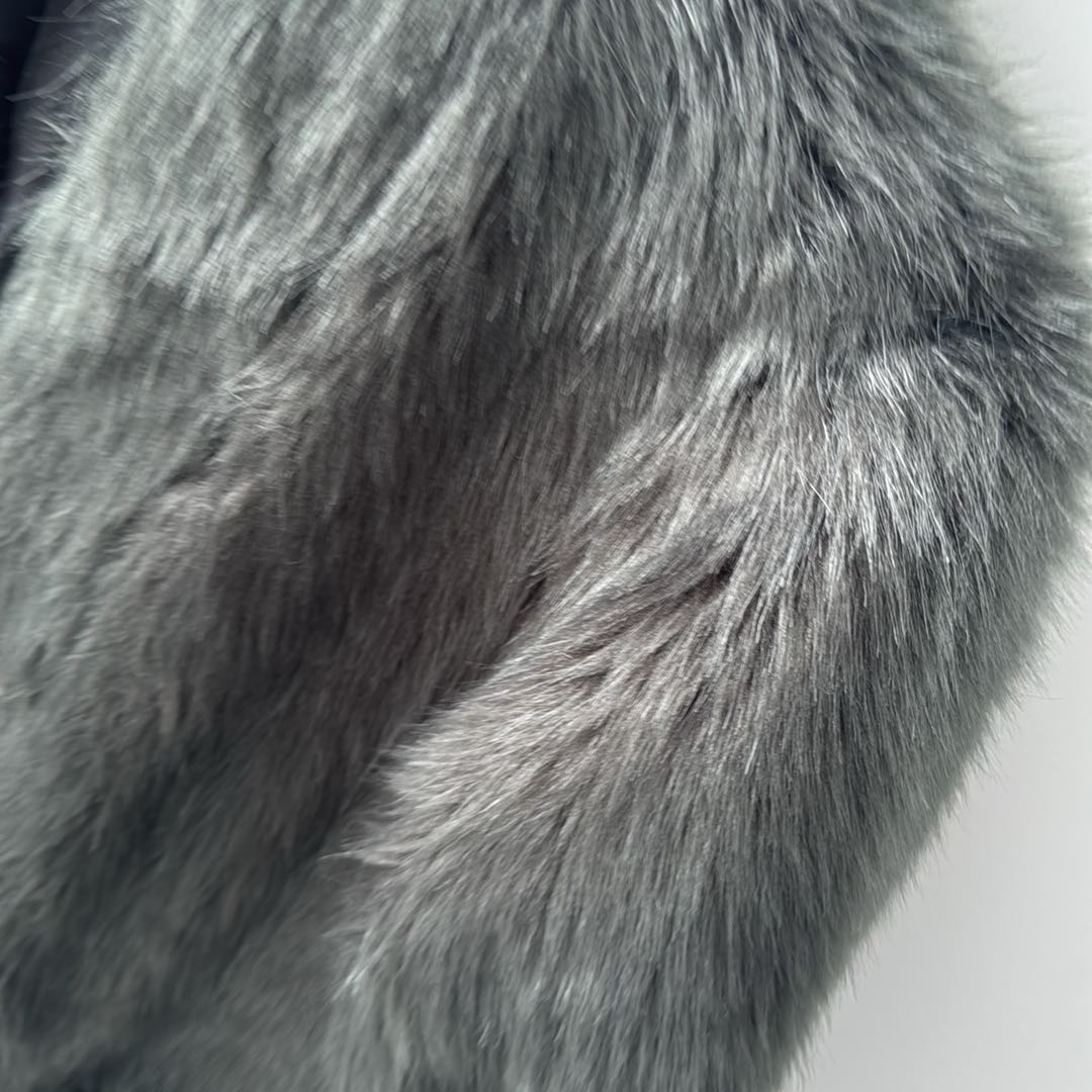 Koton Gri Peluş Kaban — görsel 3/5