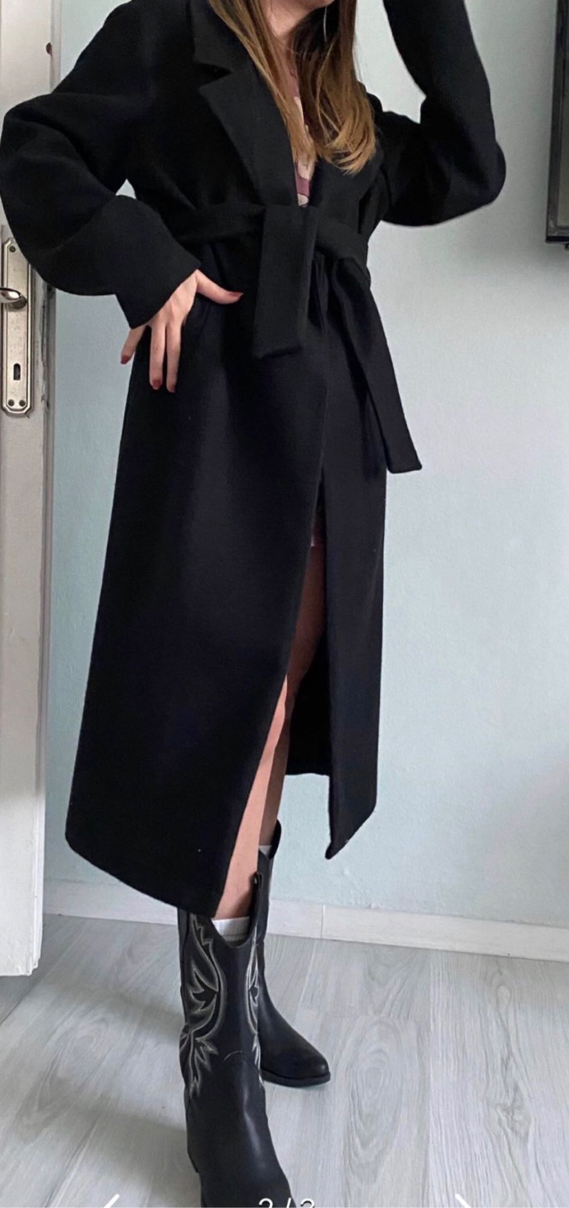 Zara marka şık kaban — görsel 3/6