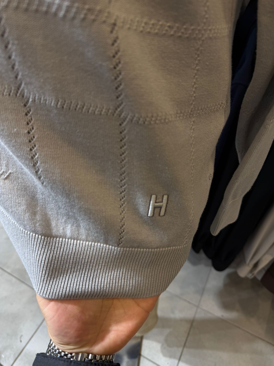 Gri Polo Yaka Kazak — görsel 2/2