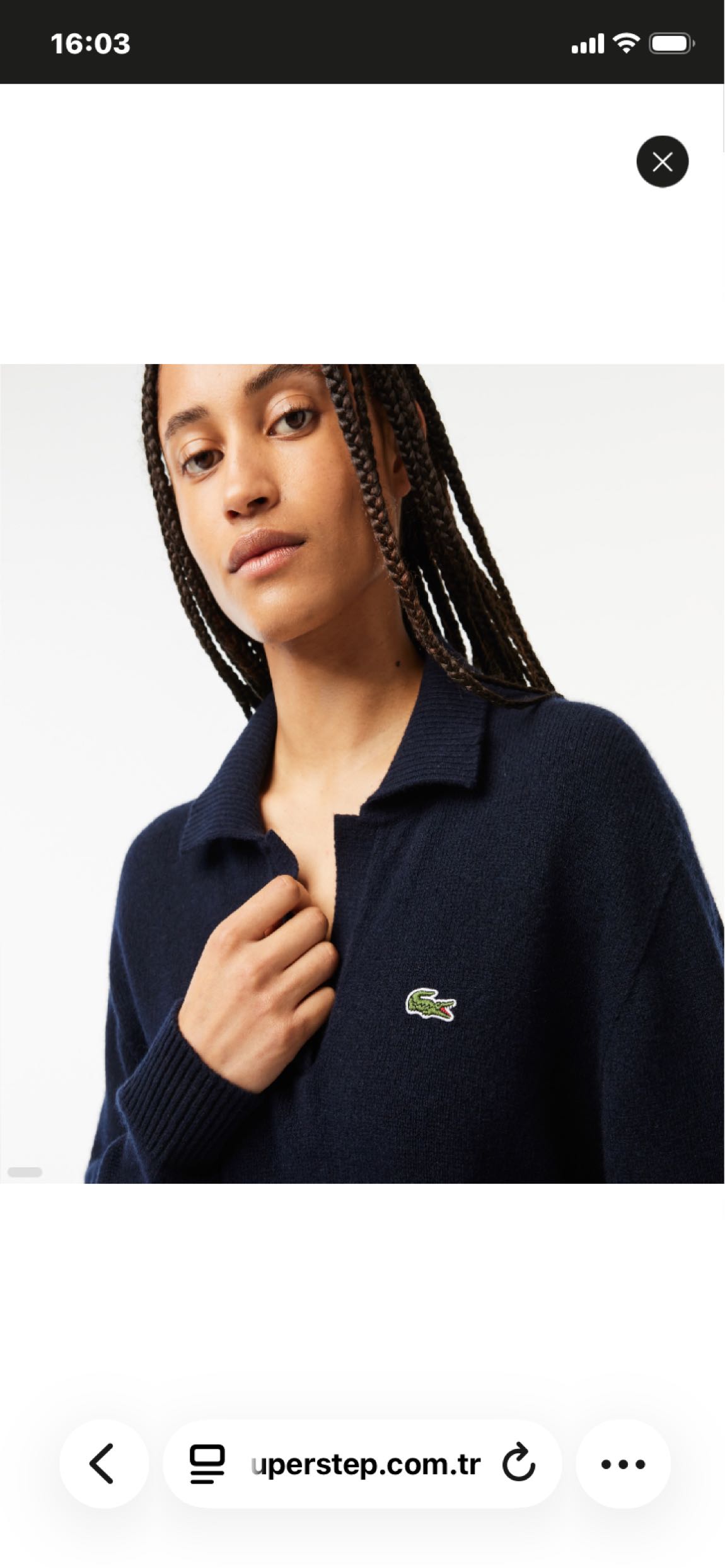 Lacoste kazak — görsel 4/4