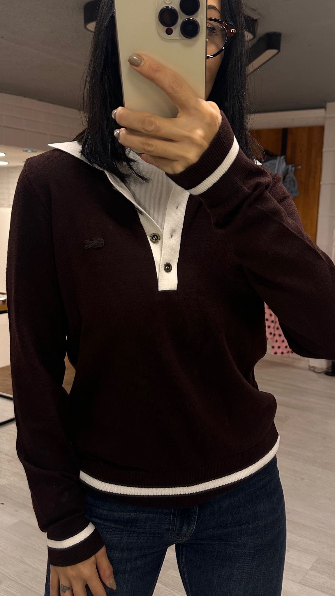 Lacoste Polo Yaka Kazak — görsel 2/3